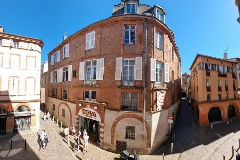 T1 Bis Cosy- Hypercentre - Clim - Metro - Wifi Leilighet Toulouse Eksteriør bilde